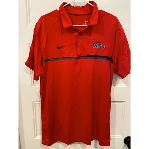 Ole Miss, Nike Dry Fit Polo.